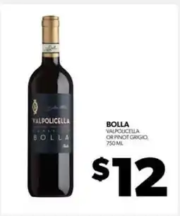 Real Canadian Liquorstore Bolla Valpolicella or Pinot Grigio offer