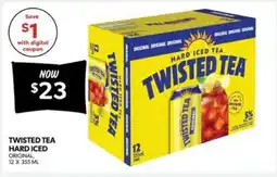 Real Canadian Liquorstore Twisted Tea Hard Iced offer