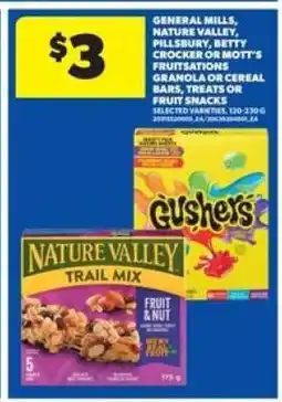 Real Canadian Superstore General Mills, Nature Valley, Pillsbury, Betty Crocker or Mott's offer