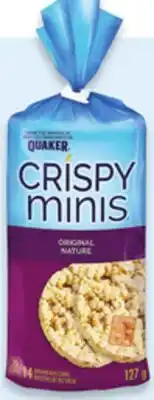 Walmart Quaker Crispy Minis offer