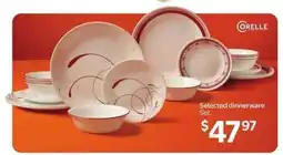 Walmart Selected dinnerware set offer