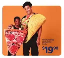 Walmart Funny family costumes offer