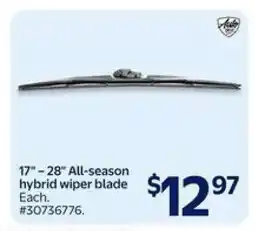 Walmart All-season hybrid wiper blade offer