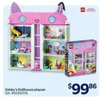 Walmart Gabby's Dollhouse playset offer