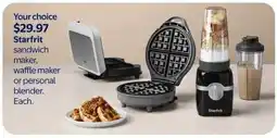 Walmart Starfrit sandwich maker, waffle maker or personal blender offer