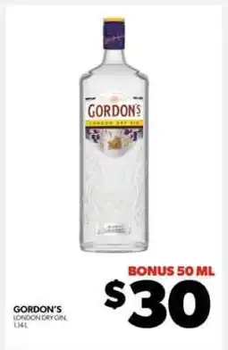 Real Canadian Liquorstore Gordon's London Dry Gin offer