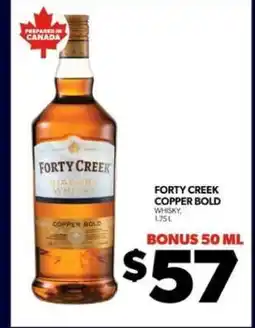 Real Canadian Liquorstore Forty Creek Copper Bold offer