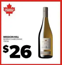 Real Canadian Liquorstore Mission Hill Reserve Chardonnay offer