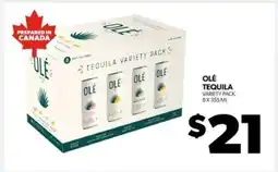 Real Canadian Liquorstore OLÉ Tequila Variety Pack offer