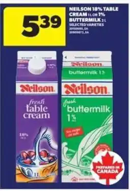 Real Canadian Superstore Neilson Table Cream or Buttermilk offer