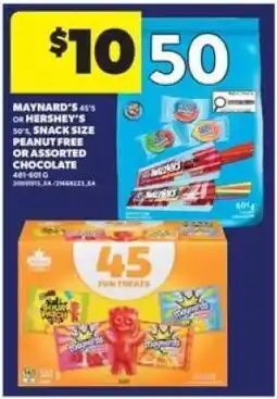 Real Canadian Superstore Maynard's or Hershey's Snack Size offer
