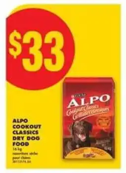 No Frills Alpo Cookout Classics Dry Dog Food offer