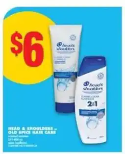 No Frills HEAD & SHOULDERS - OLD SPICE HAIR CARE offer