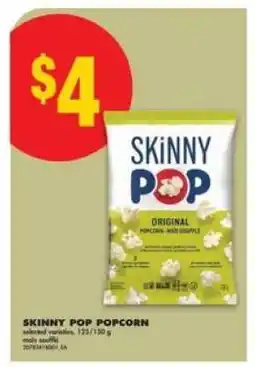 No Frills SKINNY POP POPCORN offer