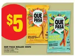 No Frills QUE PASA ROLLED CHIPS offer
