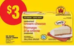 No Frills No Name Cream Cheese offer