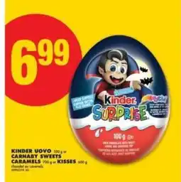 No Frills KINDER UOVO offer