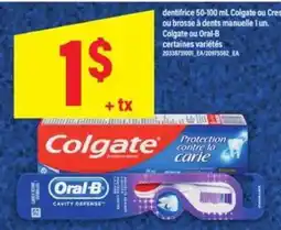 Maxi Colgate ou Oral-B offer