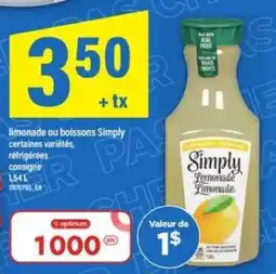Maxi Simply Lemonade offer