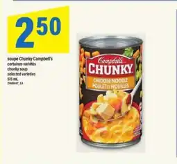 Maxi Campbell's Chunky Soup offer