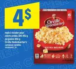 Maxi Orville Redenbacher's Popcorn offer
