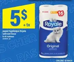 Maxi ROYALE BATHROOM TISSUE offer