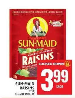 Food Basics SUN‑MAID RAISINS offer