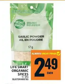 Food Basics Life Smart Organic Spices offer