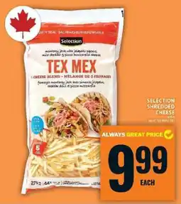 Food Basics Selection Tex Mex Shredded Cheese offer