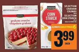 Food Basics Selection Graham Crumbs / Selection Corn Starch offer