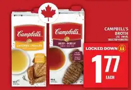 Food Basics CAMPBELL’S BROTH offer