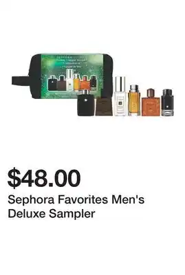 Sephora Sephora Favorites Men's Deluxe Sampler offer