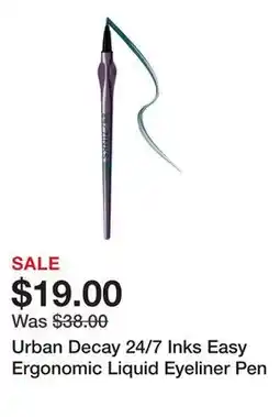 Sephora Urban Decay 24/7 Inks Easy Ergonomic Liquid Eyeliner Pen offer