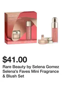 Sephora Rare Beauty by Selena Gomez Selena's Faves Mini Fragrance & Blush Set offer
