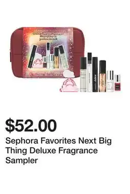 Sephora Sephora Favorites Next Big Thing Deluxe Fragrance Sampler offer