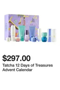 Sephora Tatcha 12 Days of Treasures Advent Calendar offer