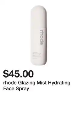 Sephora rhode Glazing Mist Hydrating Face Spray offer