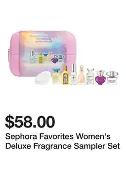 Sephora Sephora Favorites Women's Deluxe Fragrance Sampler Set offer