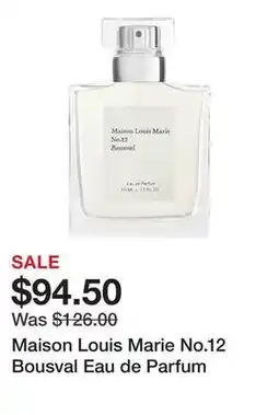 Sephora Maison Louis Marie No.12 Bousval Eau de Parfum offer