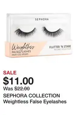 Sephora SEPHORA COLLECTION Weightless False Eyelashes offer