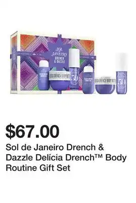Sephora Sol de Janeiro Drench & Dazzle Delícia Drench Body Routine Gift Set offer