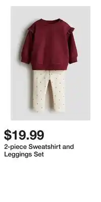 H&M 2-piece Sweatshirt and Leggings Set offer