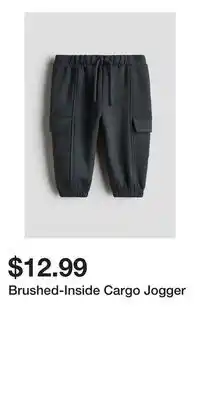 H&M Brushed-Inside Cargo Jogger offer