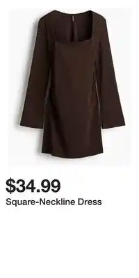 H&M Square-Neckline Dress offer