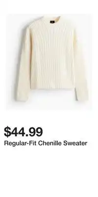 H&M Regular-Fit Chenille Sweater offer