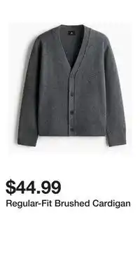 H&M Regular-Fit Brushed Cardigan offer