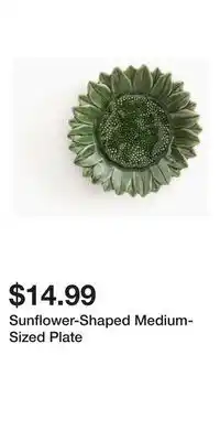 H&M Sunflower-Shaped Medium-Sized Plate offer