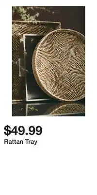 H&M Rattan Tray offer