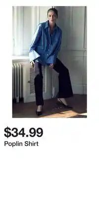 H&M Poplin Shirt offer
