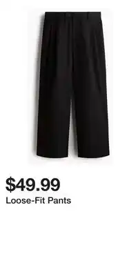 H&M Loose-Fit Pants offer